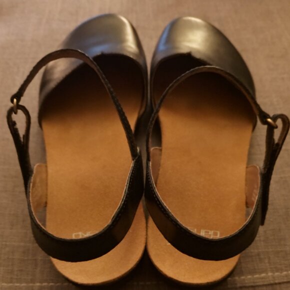 Dansko "Rowan Waxy," burnished black, women's size 42/US 11 - Picture 4 of 8